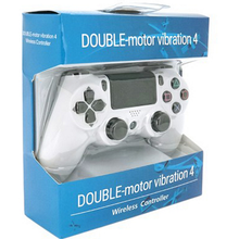 Геймпад BRAZZERS для PS4 DUALSHOCK 4 White (BR-PS4Wireless-Wh)