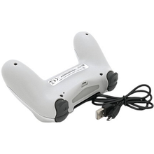 Геймпад BRAZZERS для PS4 DUALSHOCK 4 Silver-White (BR-PS4Wireless-Sr-Wh)