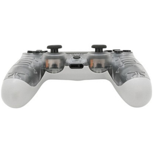 Геймпад BRAZZERS для PS4 DUALSHOCK 4 Transparent Gray (BR-PS4Wireless-Tg) Особенности Разъем: Для наушников; Подсветка: LED; Емкость аккумулятора: 3.7V, 600mAh