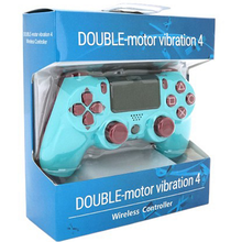 Геймпад BRAZZERS для PS4 DUALSHOCK 4 Cyan (BR-PS4Wireless-Cn)