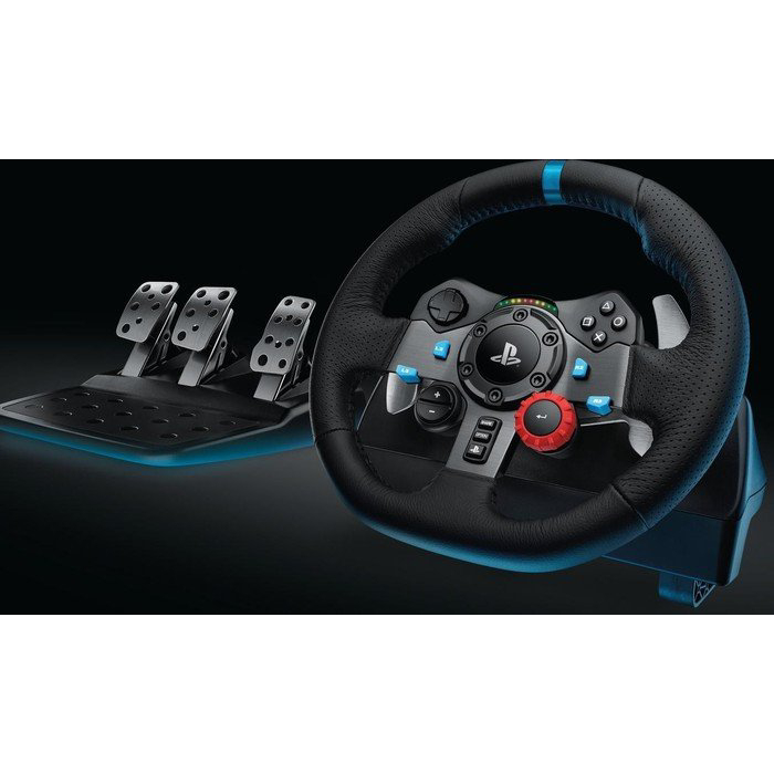 Фото 16 Кермо LOGITECH G29 Racing Wheel and Pedals для PS4-5 та PC + гарнітура G435 Black (991-000539)