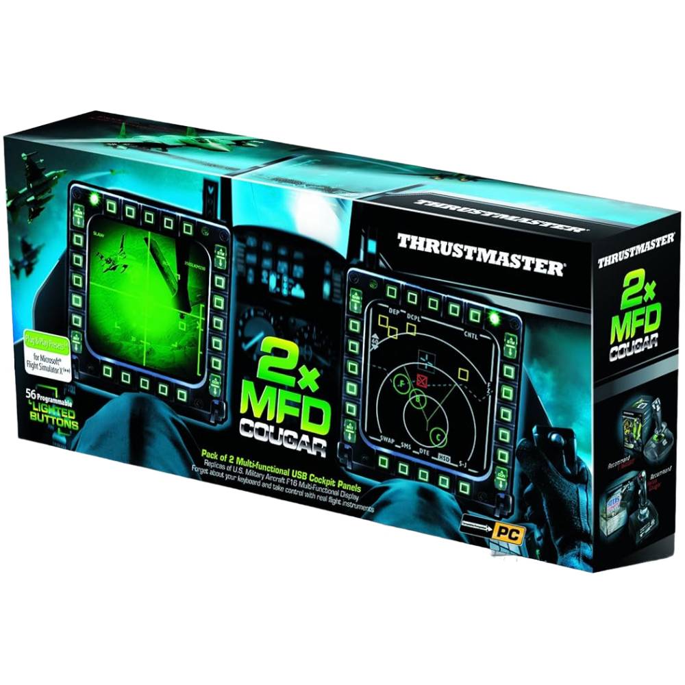 Рамка Thrusmaster для LSD дисплея MFD COUGAR (2960708) Беспроводное соединение нет