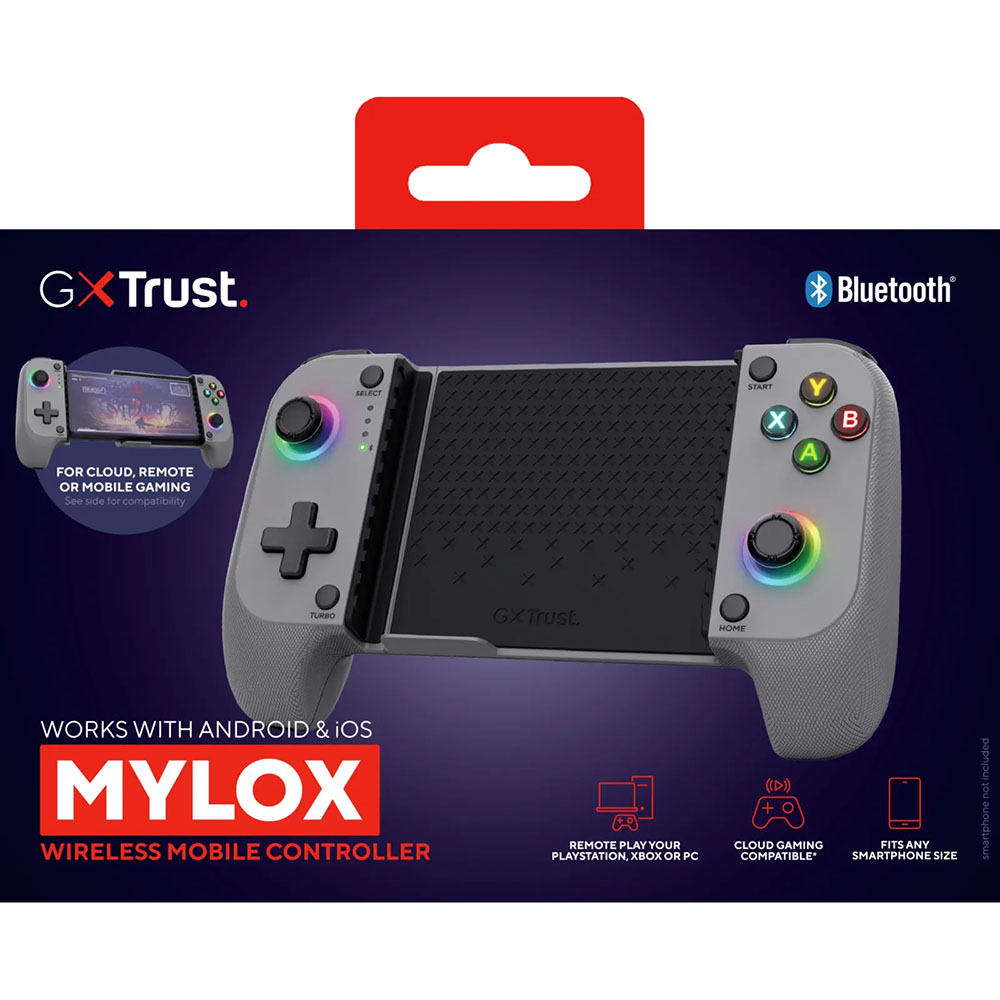 Покупка Геймпад TRUST GXT 735G Mylox Wireless Mobile Gaming Controller Grey (25649)