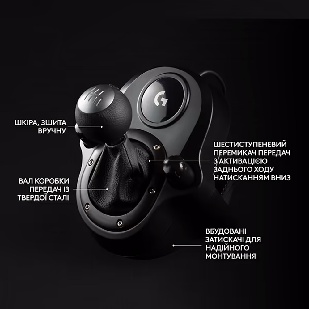 Замовити Кермо LOGITECH G29 SE Racing Wheel and Pedals для PS4-5 та PC + Shifter Black (991-000557)