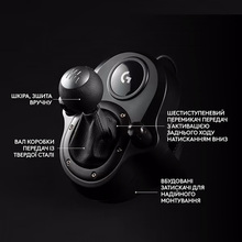 Кермо LOGITECH G29 SE Racing Wheel and Pedals для PS4-5 та PC + Shifter Black (991-000557)