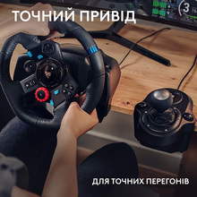Кермо LOGITECH G29 SE Racing Wheel and Pedals для PS4-5 та PC + Shifter Black (991-000557)