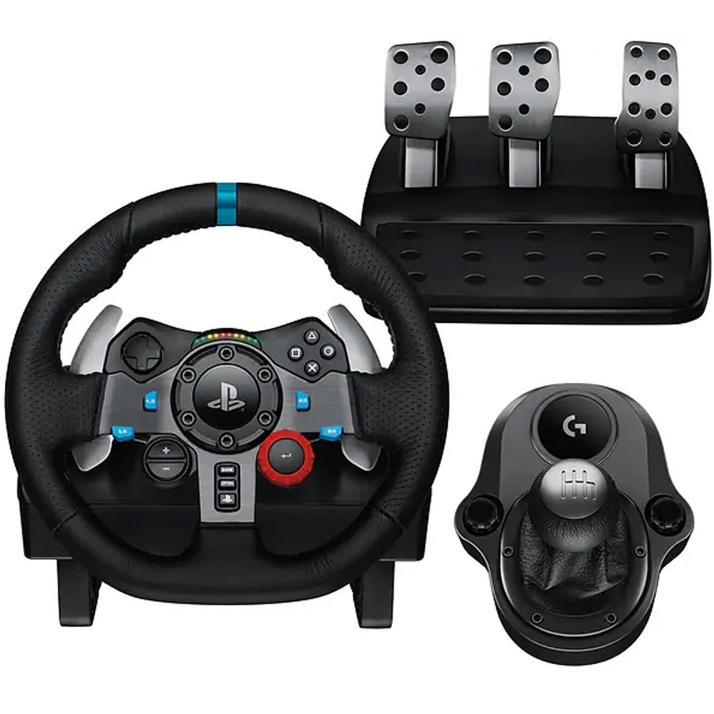 Кермо LOGITECH G29 SE Racing Wheel and Pedals для PS4-5 та PC + Shifter Black (991-000557)