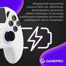 Геймпад GAMEPRO GPS20W White