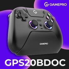 Геймпад GAMEPRO GPS20BDOC с зарядной станцией Black (GPS20BDOC)