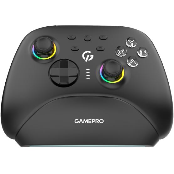 Геймпад GAMEPRO GPX13BDOC із зарядною станцією Black (GPX13BDOC)
