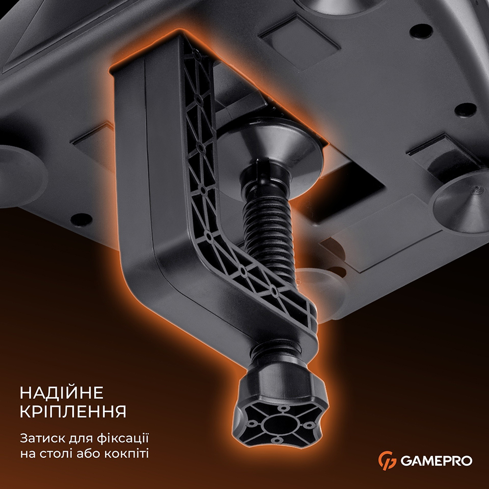 Изображение Руль GAMEPRO Black (RW038PM)