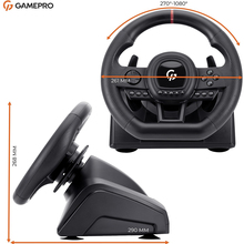 Руль GAMEPRO Black (RW038PM)