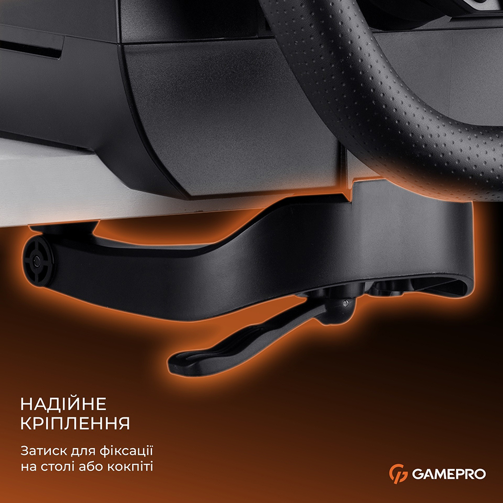 Фото 17 Руль GAMEPRO Black ( RW070PM)
