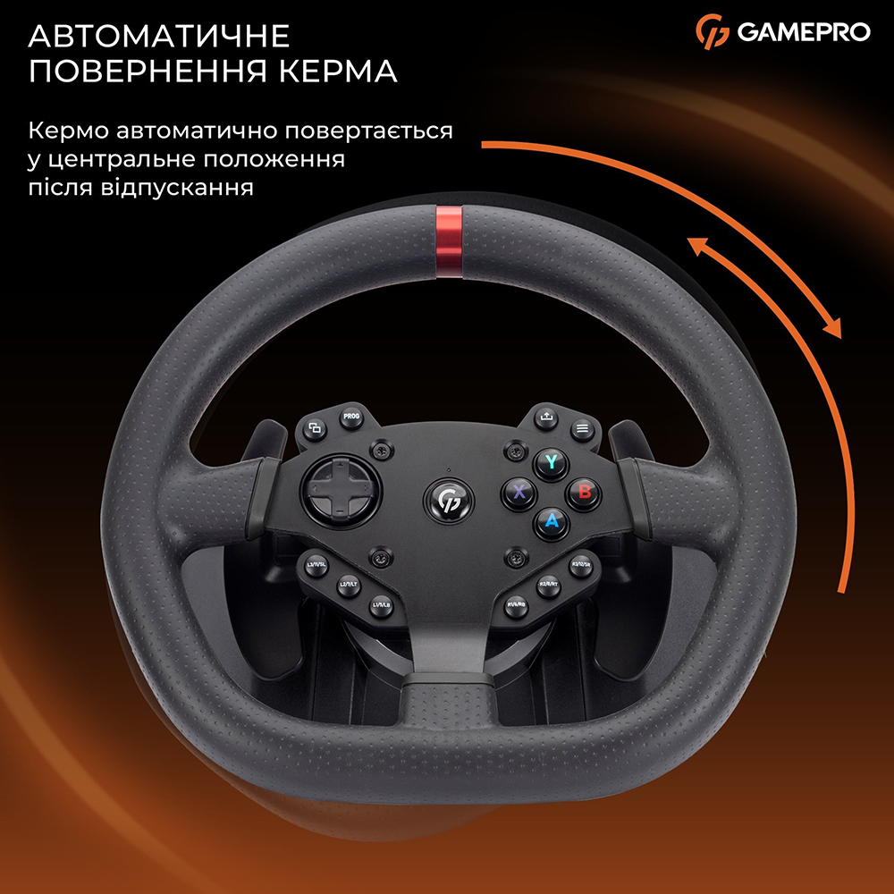 Фото 14 Руль GAMEPRO Black (RW575PM)