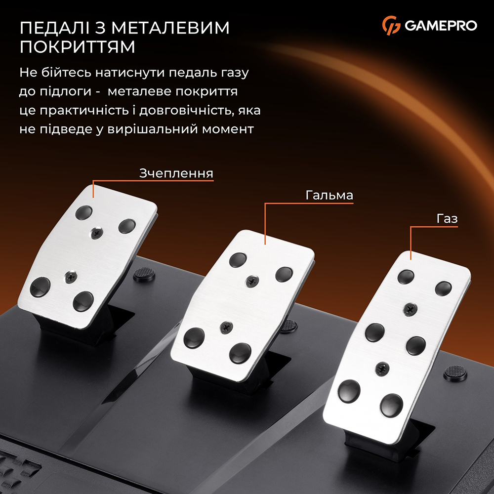 Изображение Руль GAMEPRO Black (RW575PM)