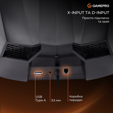 Руль GAMEPRO Black (RW575PM)