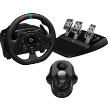 Руль LOGITECH G923 SE Racing Wheel and Pedals для PS4-5 and PC + Shifter Black (991-000531)