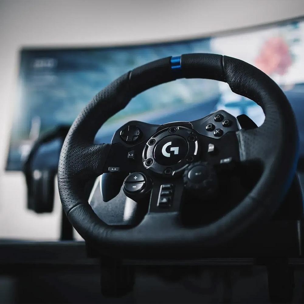 Заказать Руль LOGITECH G923 SE Racing Wheel and Pedals для PS4-5 and PC + Shifter Black (991-000531)