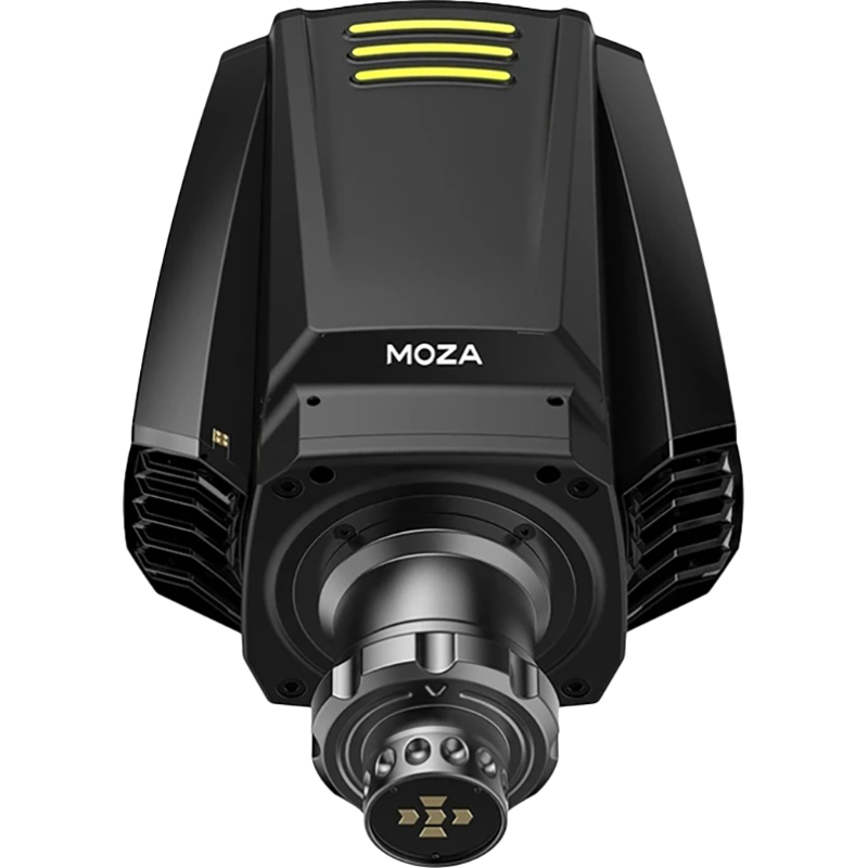База для керма MOZA R16 V2 Black (RS084_Moza) Додатково 16 Нм DD Power; 21-бітовий магнітний енкодер; Алгоритм зворотного зв'язку зусилля NexGen 4.0; Інтелектуальна система контролю температури; Управління мобільними програмами; FFB Drive System: Direct Drive; Максимальний кут повороту керма: 90~2700°