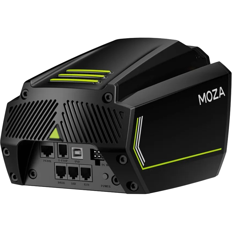 Зовнішній вигляд База для керма MOZA R16 V2 Black (RS084_Moza)