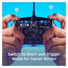 Геймпад HYPERX Clutch Gladiate RGB Xbox PC USB-A Clear (7D6H2AA)