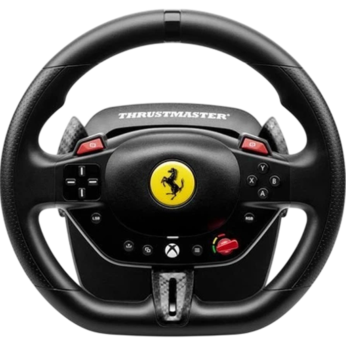 Кермо THRUSTMASTER T98-X Ferrari 296 GTS EU (4460297) Додатково кут повороту 240 °, система автоцентрування Bungee Cord, 3 режими управління