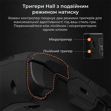 Геймпад AJAZZ GP100 2.4G/BT/USB RGB Black (GP100-B)