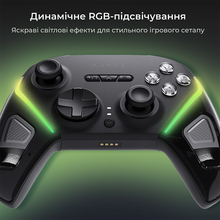 Геймпад AJAZZ GP100S 2.4G/BT/USB RGB Black (GP100S-B)