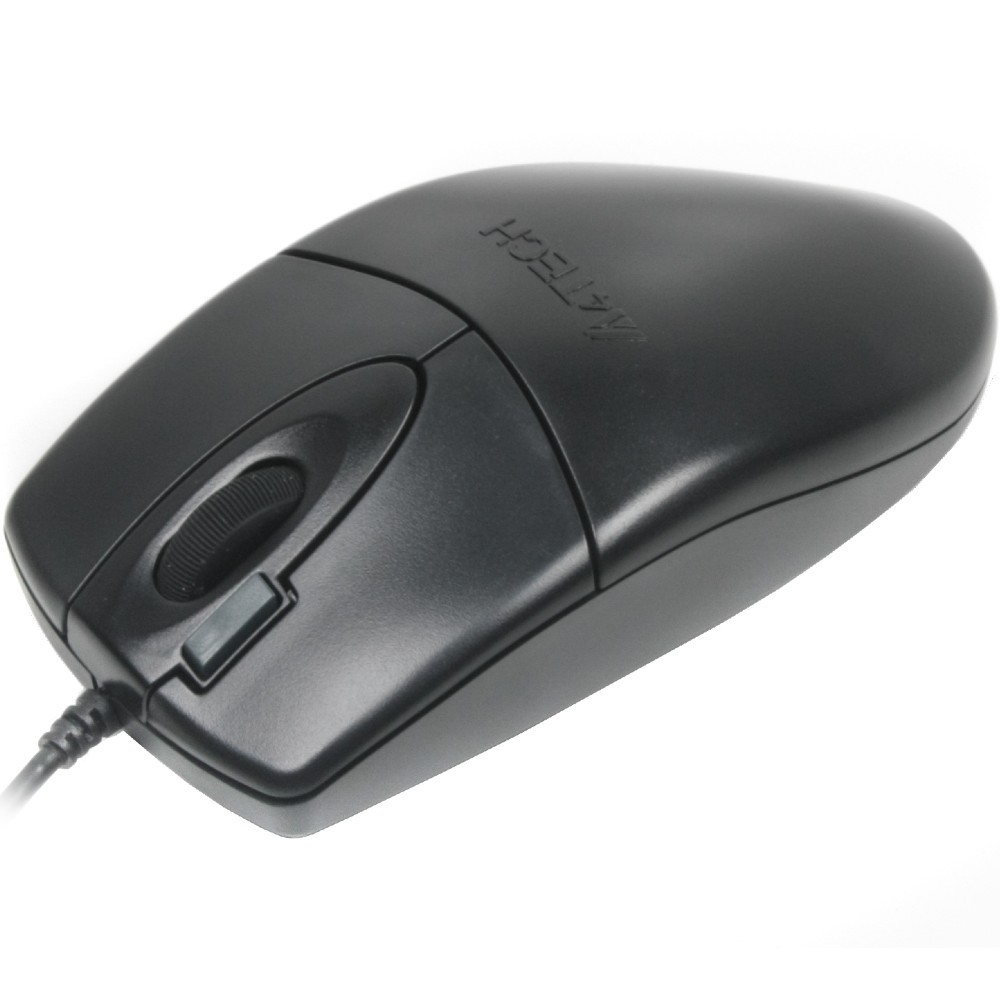 Миша A4TECH OP-620-D black, USB