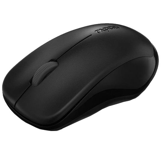 Миша RAPOO 1620 USB black Дротове підключення USB