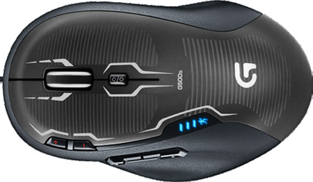 Мышь LOGITECH Gaming Mouse G500s Тип сенсора лазерный