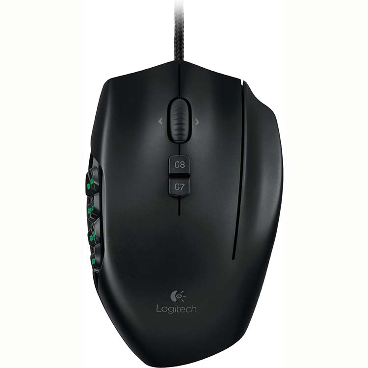 Миша LOGITECH Gaming Mouse G600g MMO Дротове підключення USB