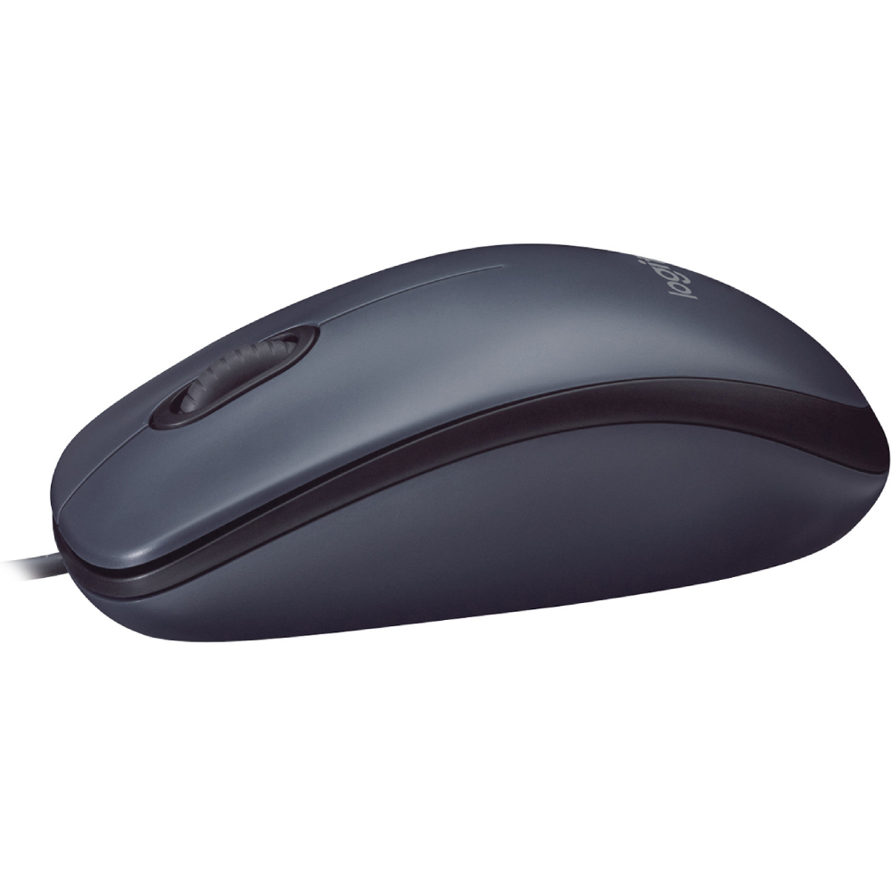 Миша Logitech B-100 Optical Mouse black (910-003357) Тип підключення дротове