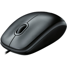 Миша Logitech B-100 Optical Mouse black (910-003357)