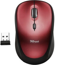 Мышь TRUST Yvi Wireless Mouse Red (19522)