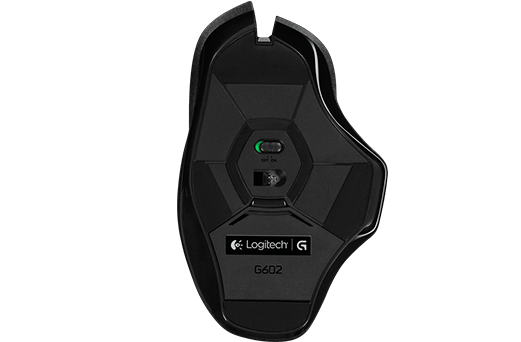 Миша Logitech G602 Wireless gaming mouse (910-003820) Тип підключення бездротове