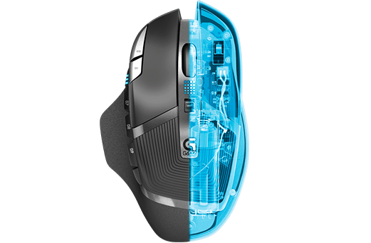 Миша Logitech G602 Wireless gaming mouse (910-003820) Дротове підключення USB