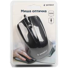 Миша GEMBIRD MUS-101 USB black