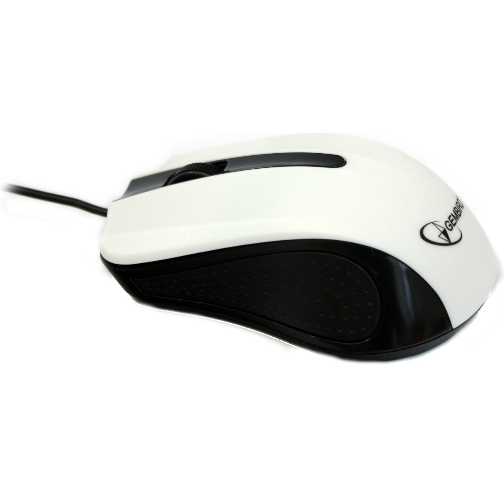 Миша GEMBIRD MUS-101-W USB white Тип сенсора оптичний