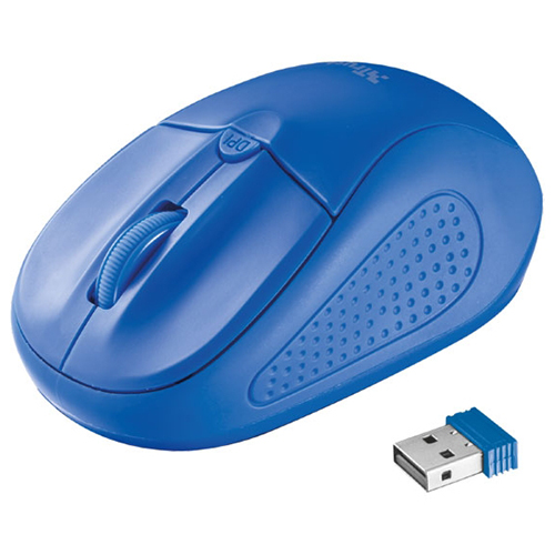 

Мышь TRUST Primo Wireless Mouse blue (20786), Primo Wireless Mouse