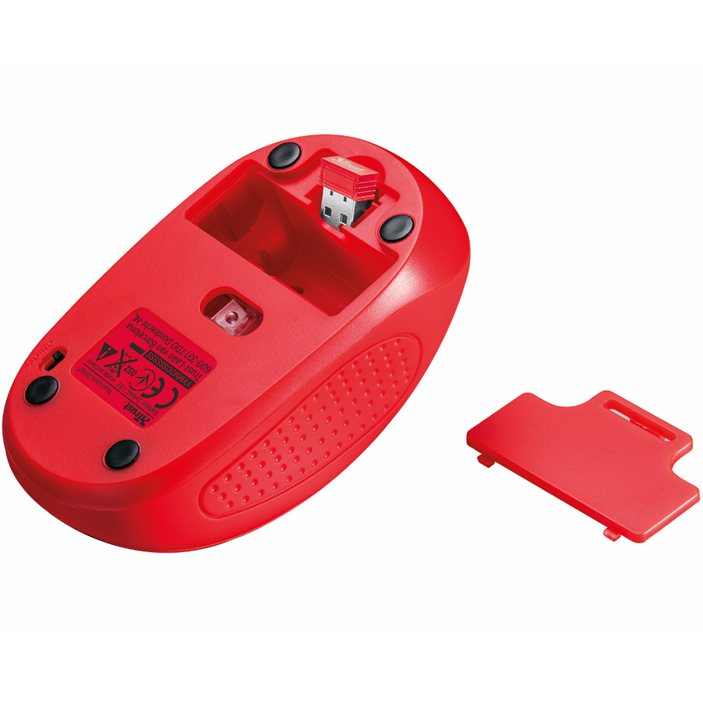 Миша TRUST Primo Wireless Mouse Red (20787) Тип підключення бездротове