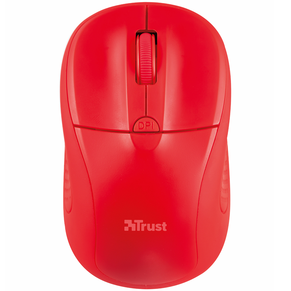 Акция на Мышь TRUST Primo Wireless Mouse Red (20787) от Foxtrot