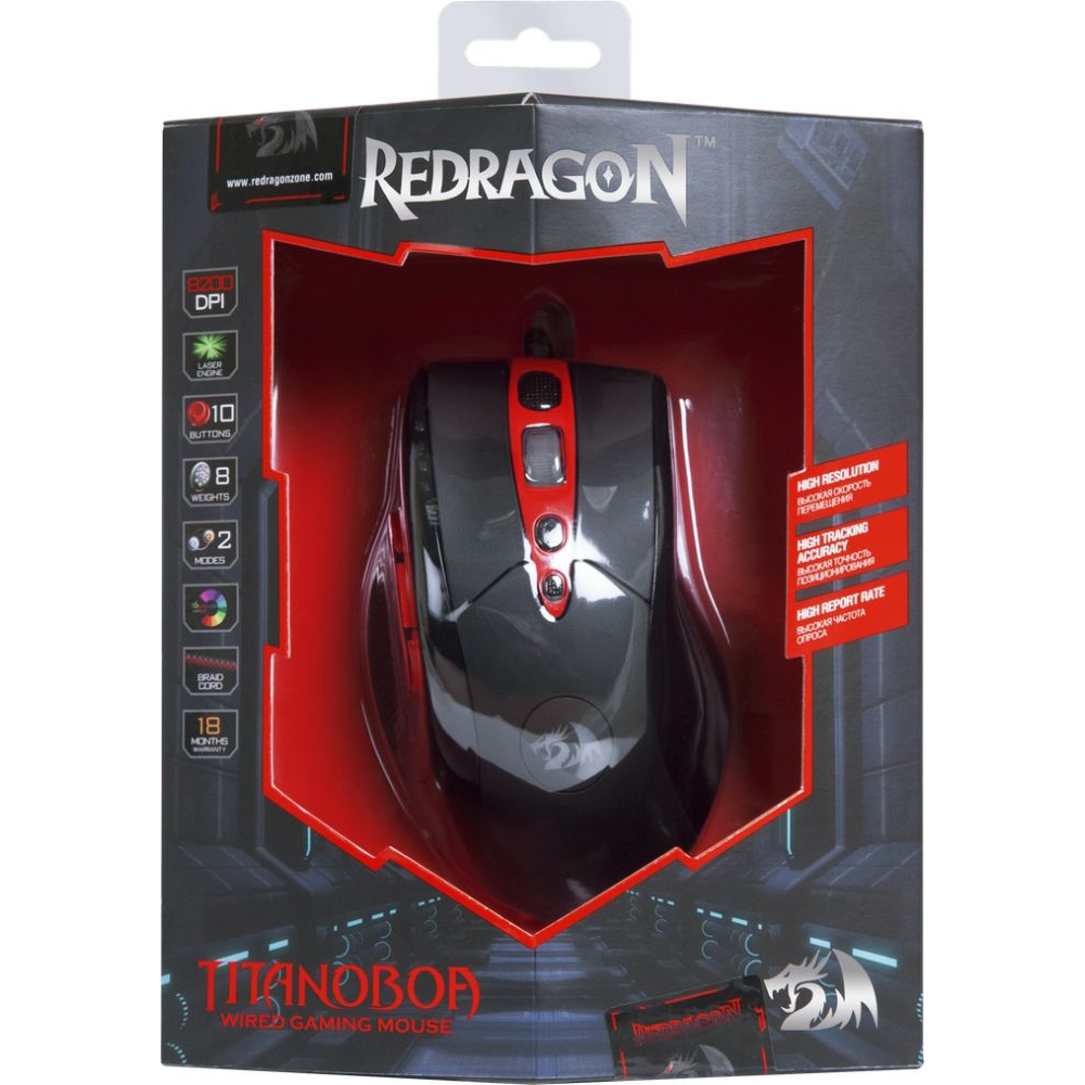 Миша REDRAGON Titanoboa (70243) Дротове підключення USB