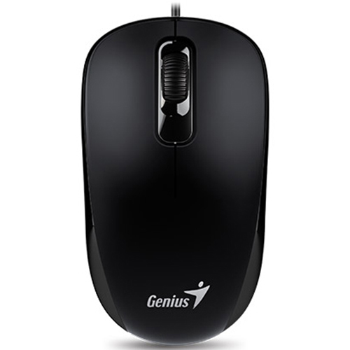 Миша GENIUS DX-110 Black (31010116100) Дротове підключення USB