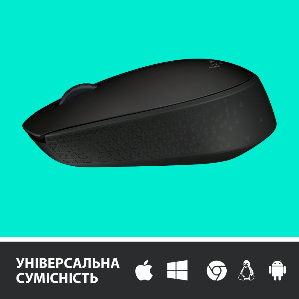 Миша LOGITECH Wireless Mouse M170 Тип сенсора оптичний