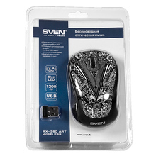 Мышь SVEN RX-360 Art wireless