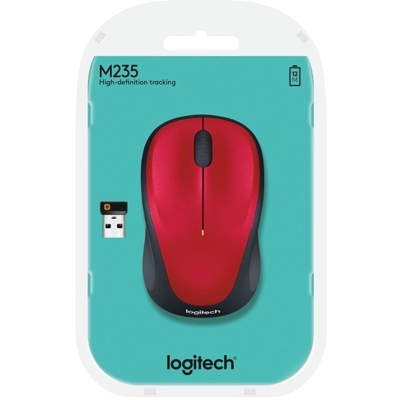 В Україні Миша LOGITECH M235 Red