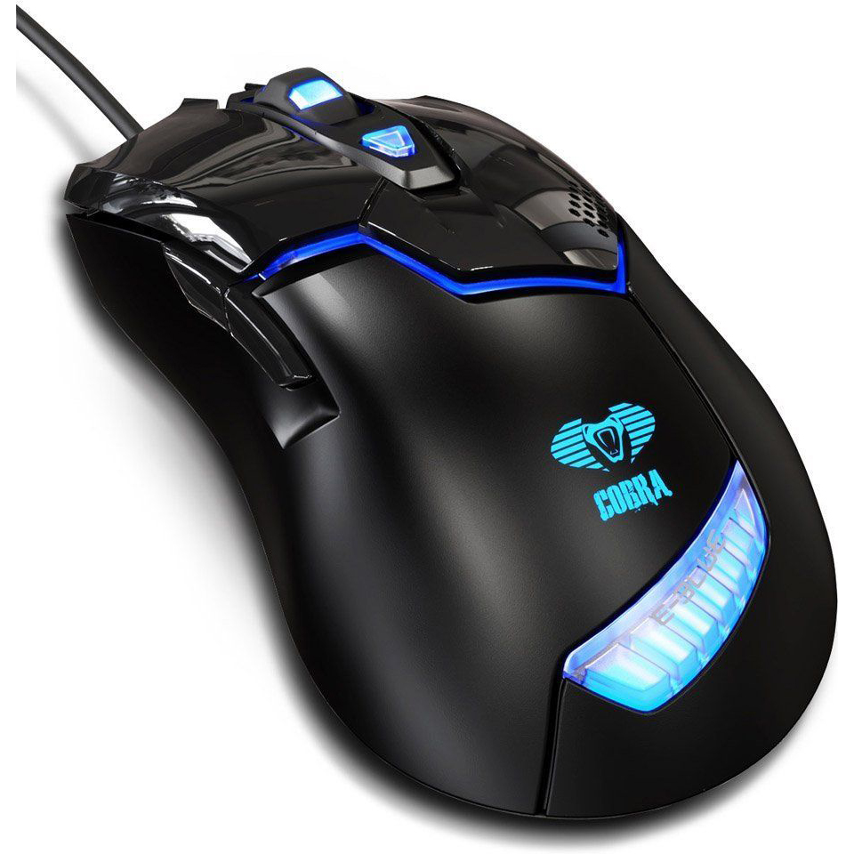 Мышь E-BLUE Cobra EMS622BKAA 6D Gaming USB (EMS622BKAA-IU) Тип подключения проводное