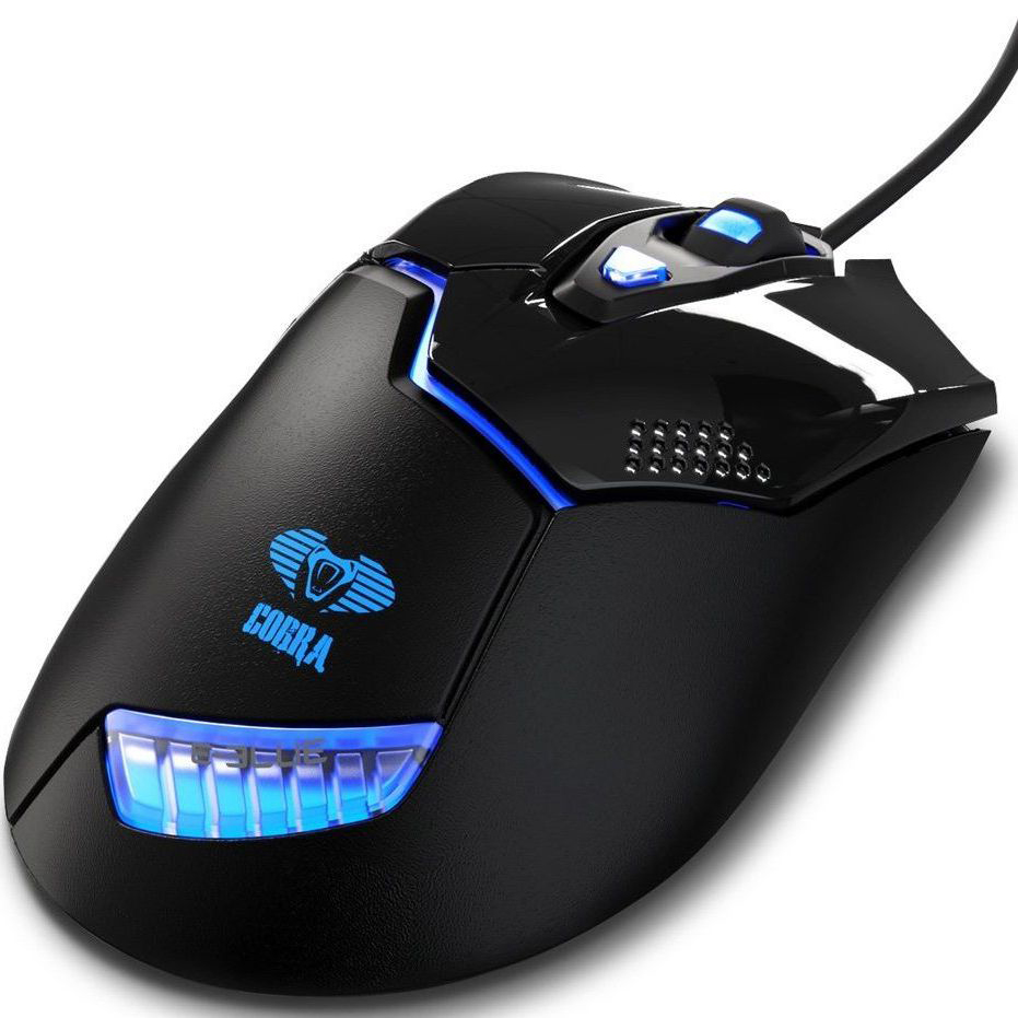 Мышь E-BLUE Cobra EMS622BKAA 6D Gaming USB (EMS622BKAA-IU) Тип сенсора оптический