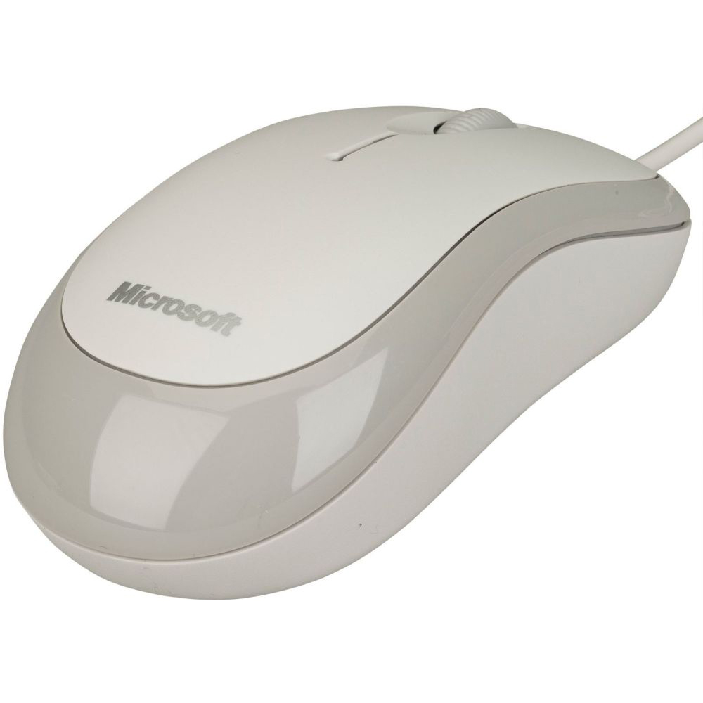 Миша MICROSOFT Basic Optical USB White Business (4YH-00008) Дротове підключення USB